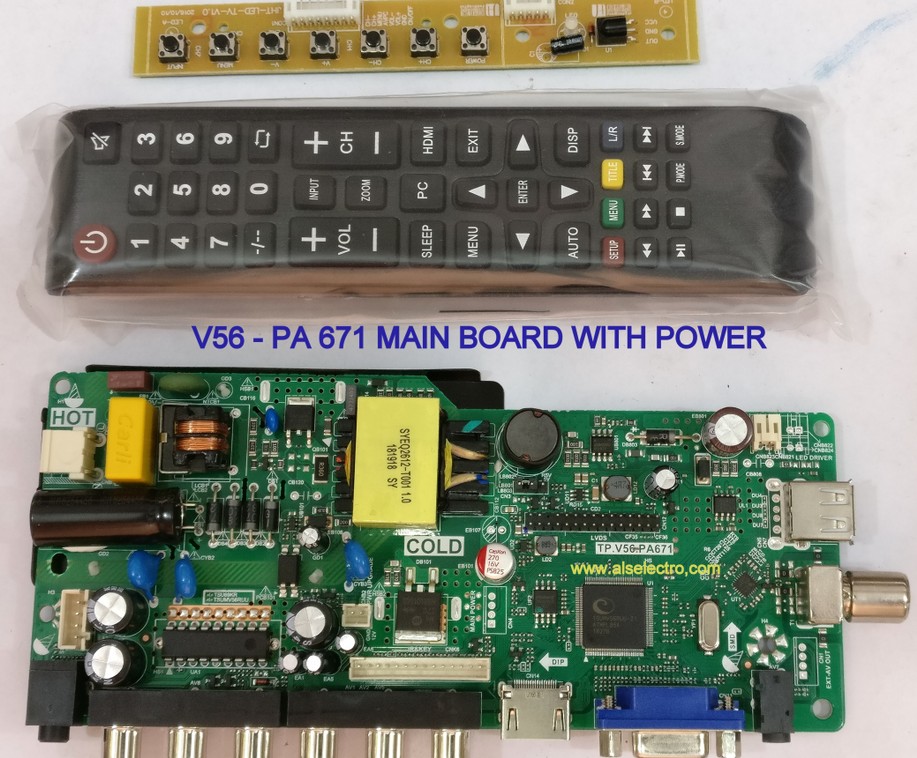 TV UNIVERSAL MAIN BOARD  V56-PA671